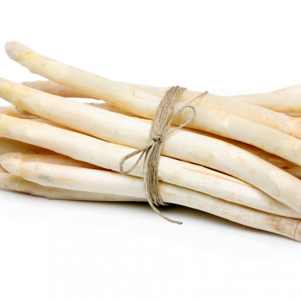 Asparagus tips white